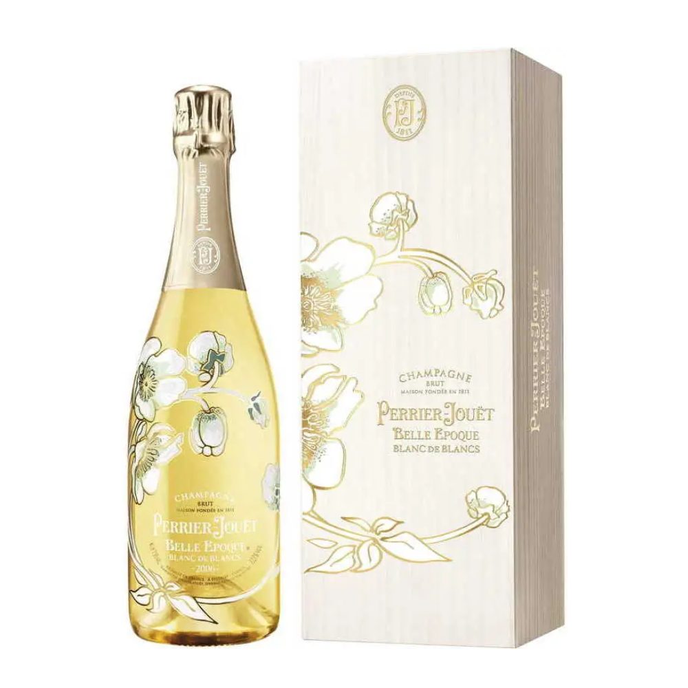 Szampan Perrier Jouet Belle Epoque Blanc de Blanc 12,5% białe wytrawne 750 ml  skrzynka
