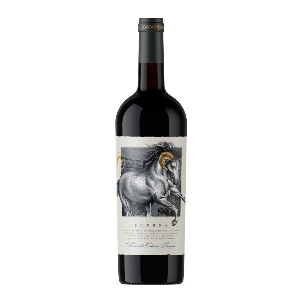Wino Ego Bodegas Fuerza Monastrell Cabernet Sauvignon 2021 14,5% czerwone wytrawne 750 ml