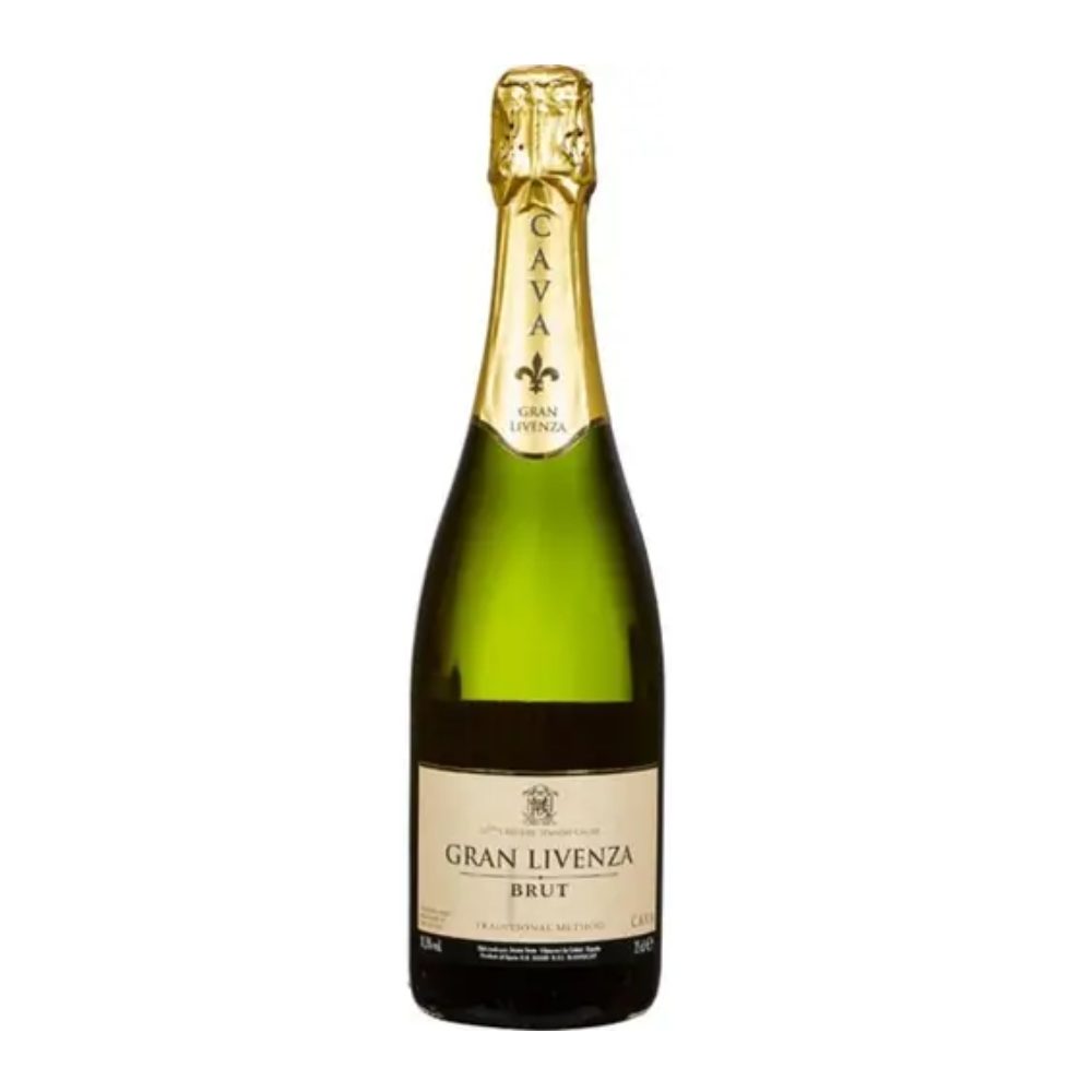 Wino musujące Gran Livenza Cava Brut białe półwytrawne 750 ml