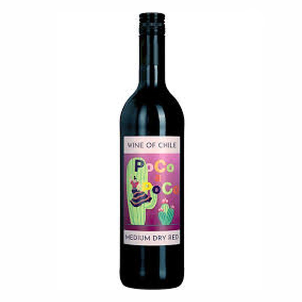 Wino Poco A Poco Chile Czerwone Półwytrawne 750 ml