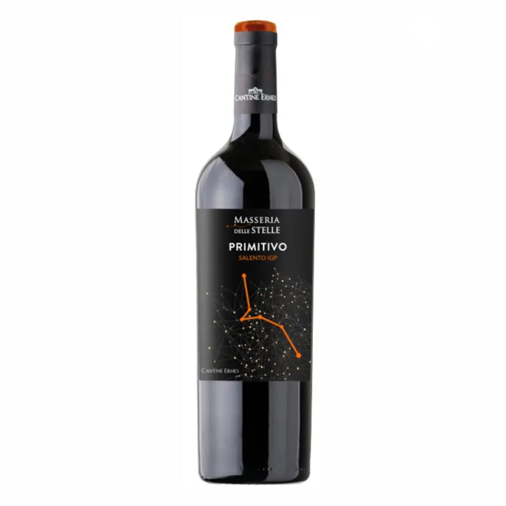 Wino Masseria Primitivo Salento IGP czerwone wytrawne 750 ml