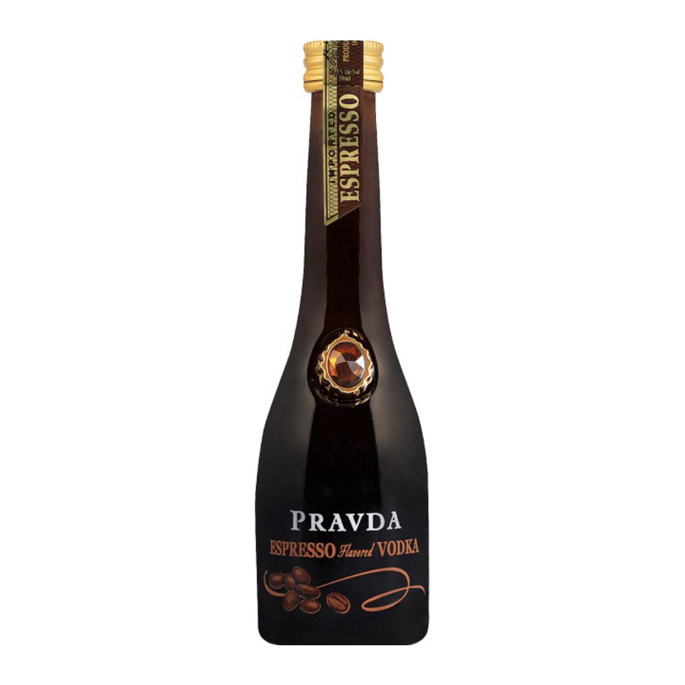 Wódka Pravda Espresso 37,5% 50 ml