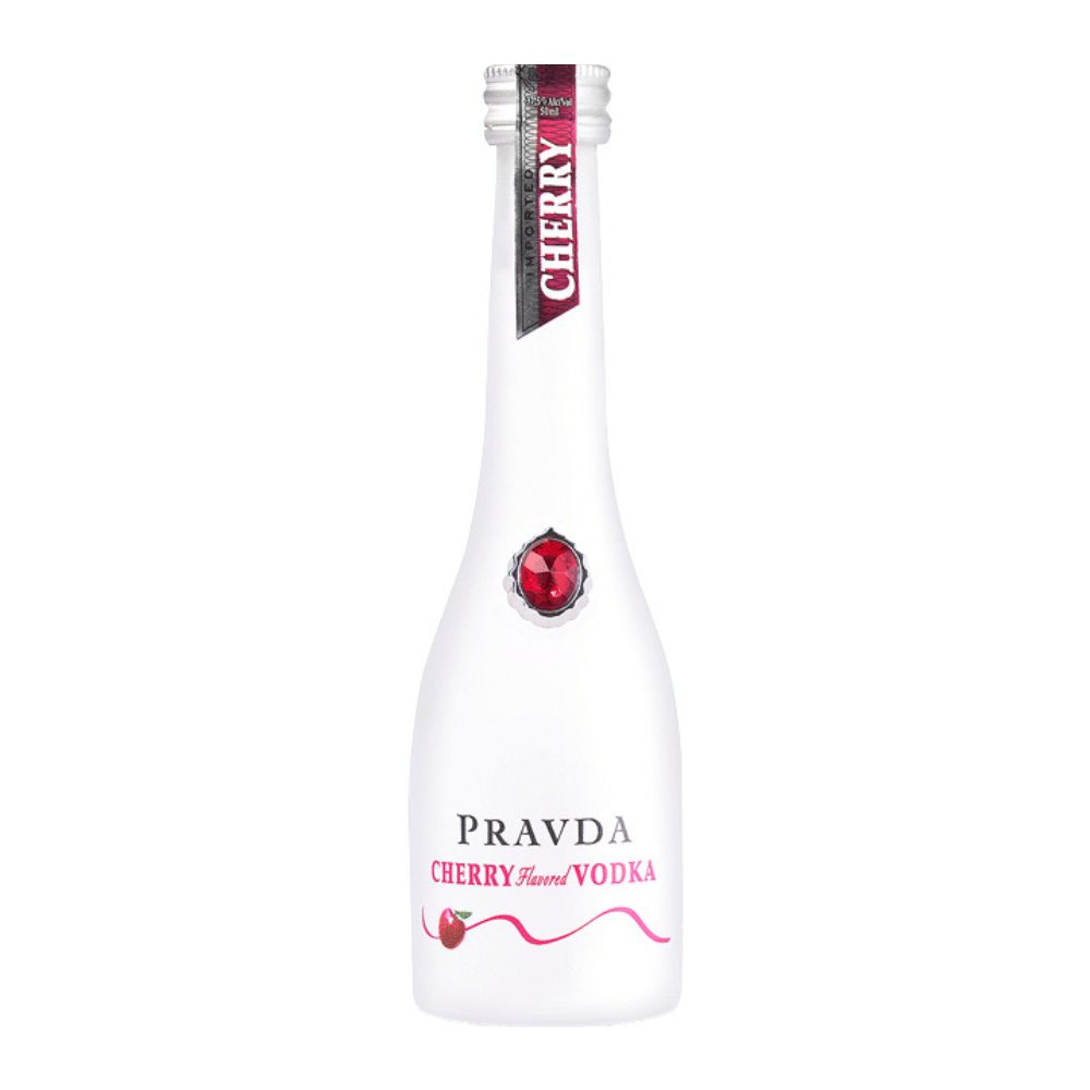Wódka Pravda Cherry 37,5% 50 ml