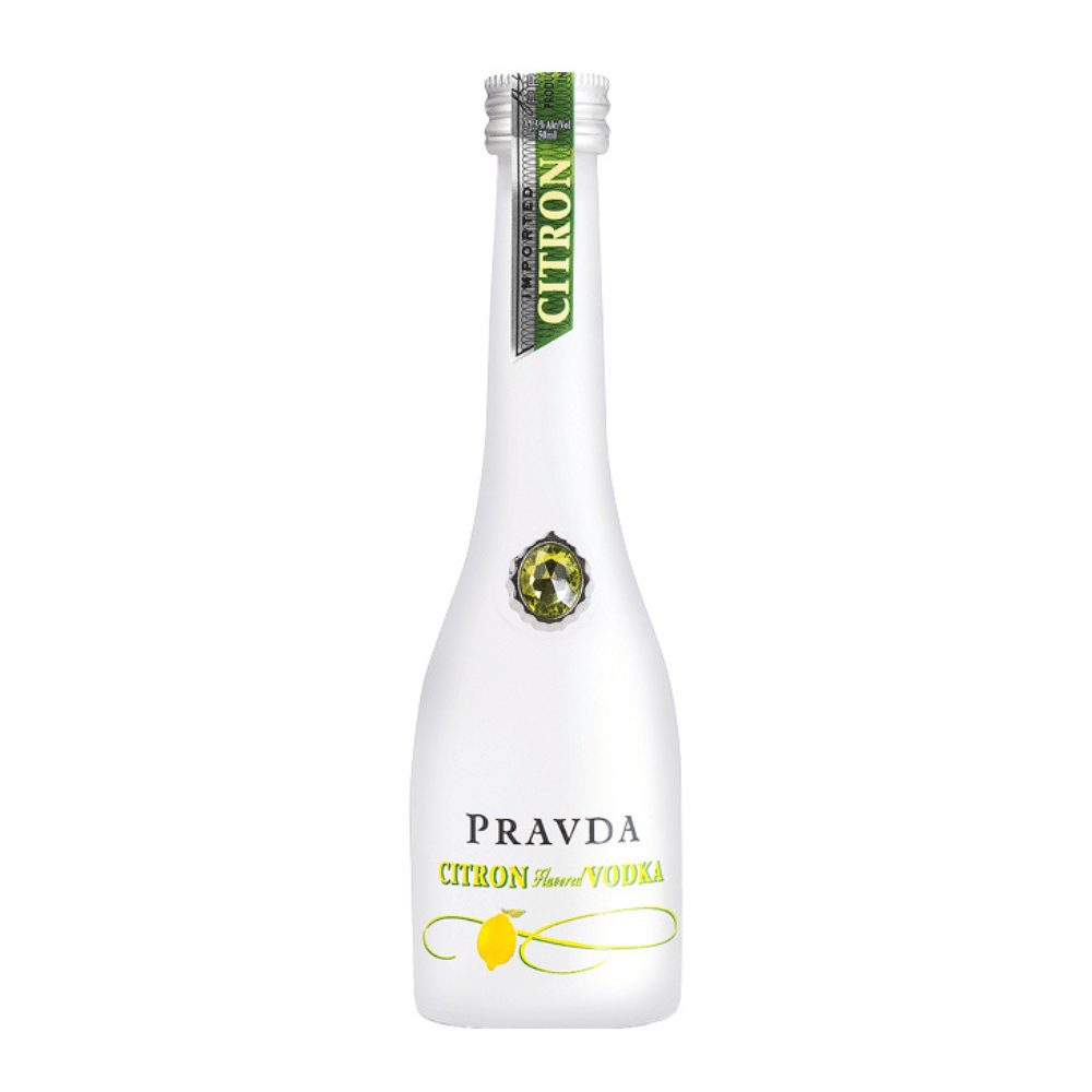 Wódka Pravda Citron 37,5% 50 ml