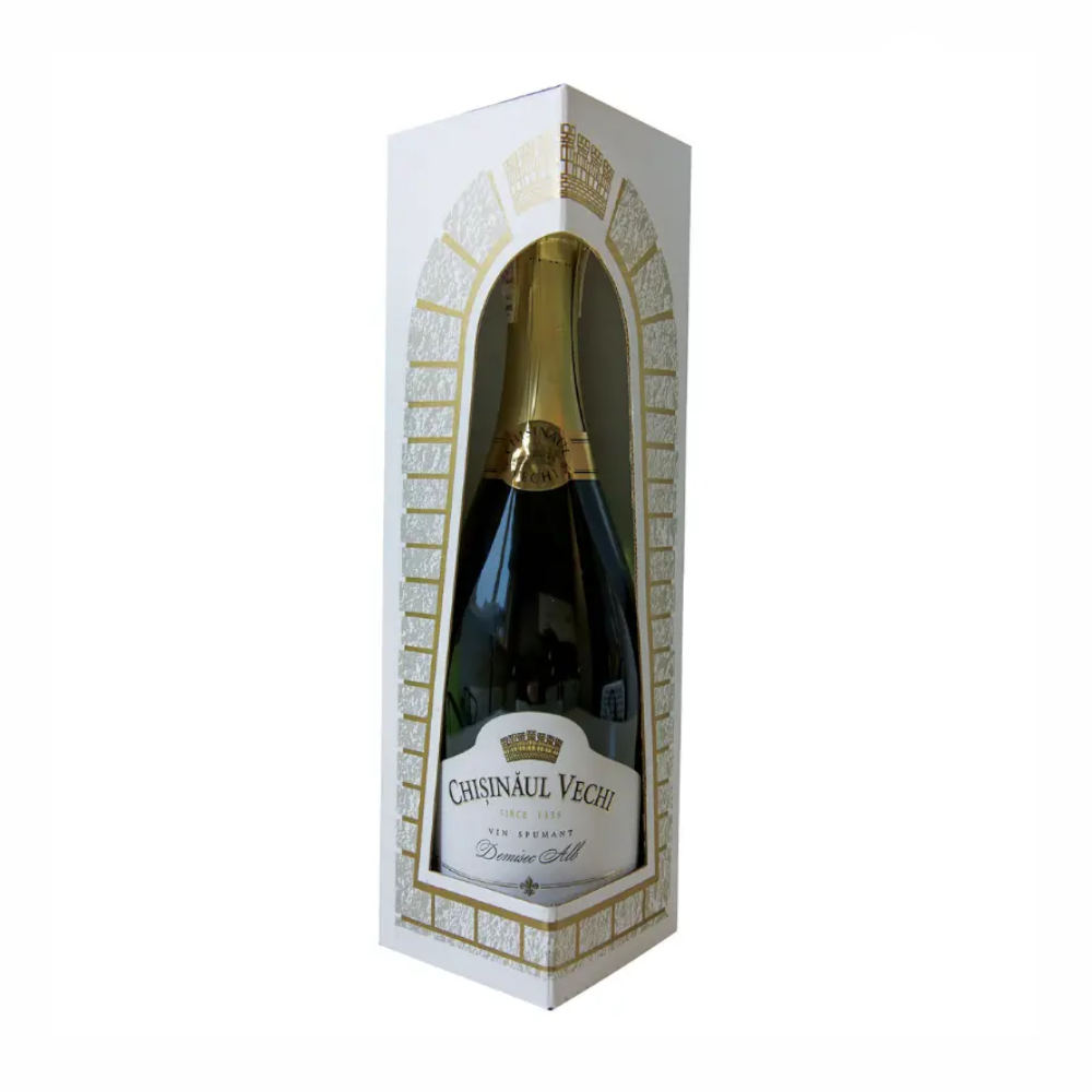 Wino Musujące Chisinaul Vechi Spumant Białe Półwytrawne 750 ml