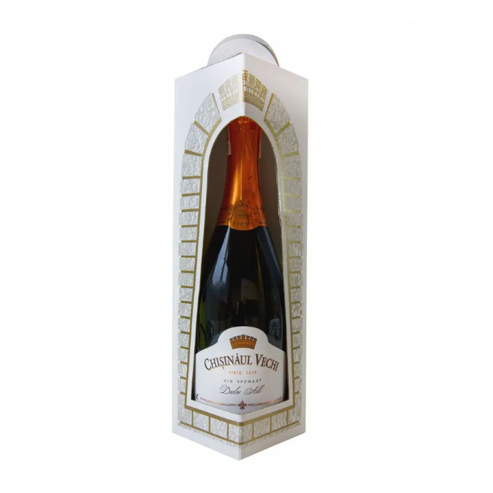Wino Musujące Chisinaul Vechi Spumant Białe Słodkie 750 ml