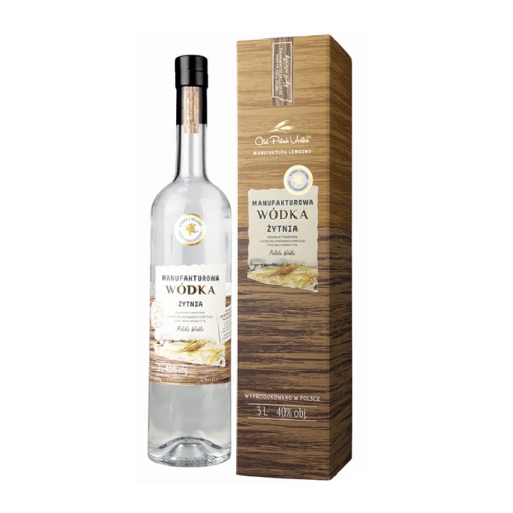 Wódka Manufakturowa Żytnia 40% 3000 ml kartonik