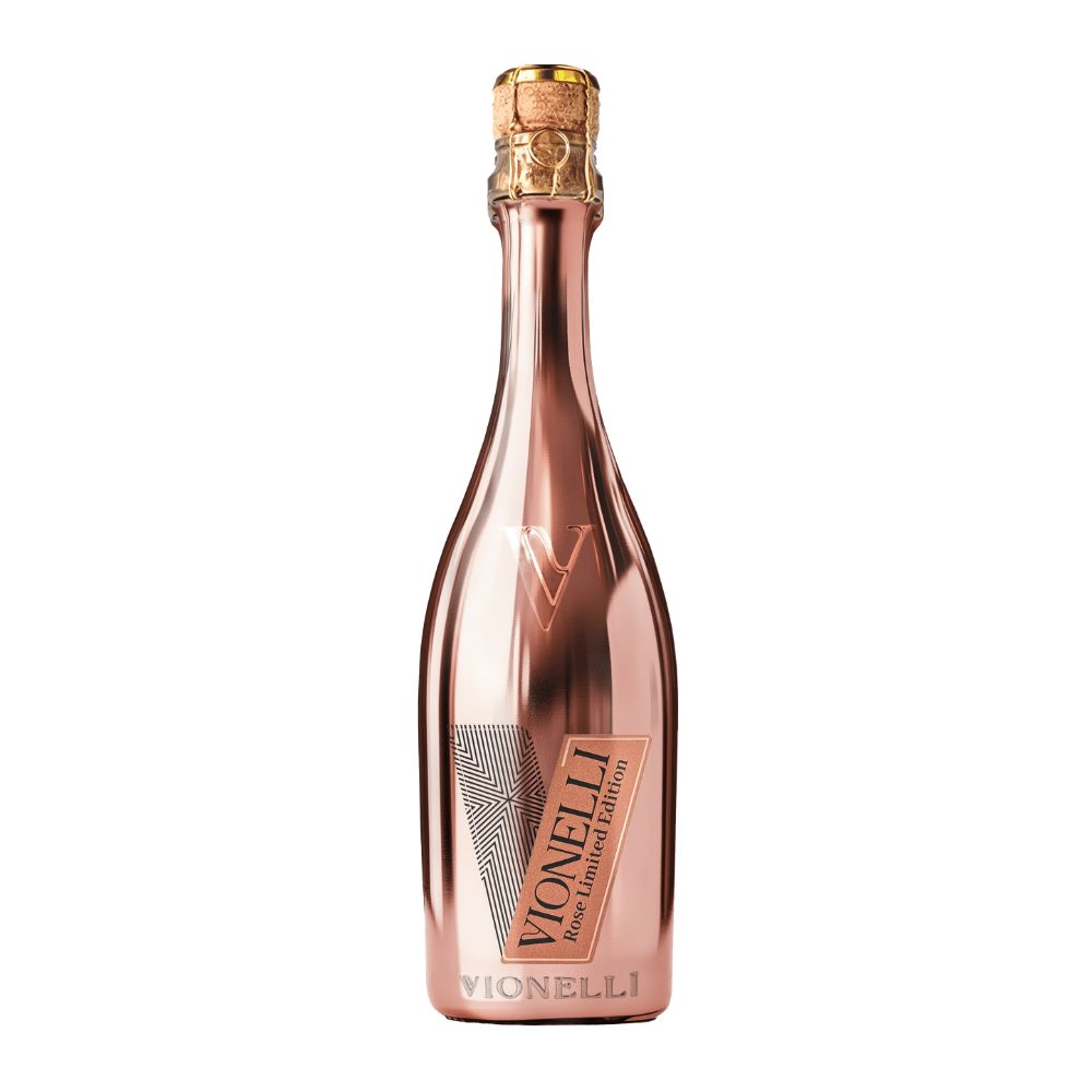 Wino musujące Vionelli Rose Limited Edition 10% różowe półsłodkie 750 ml