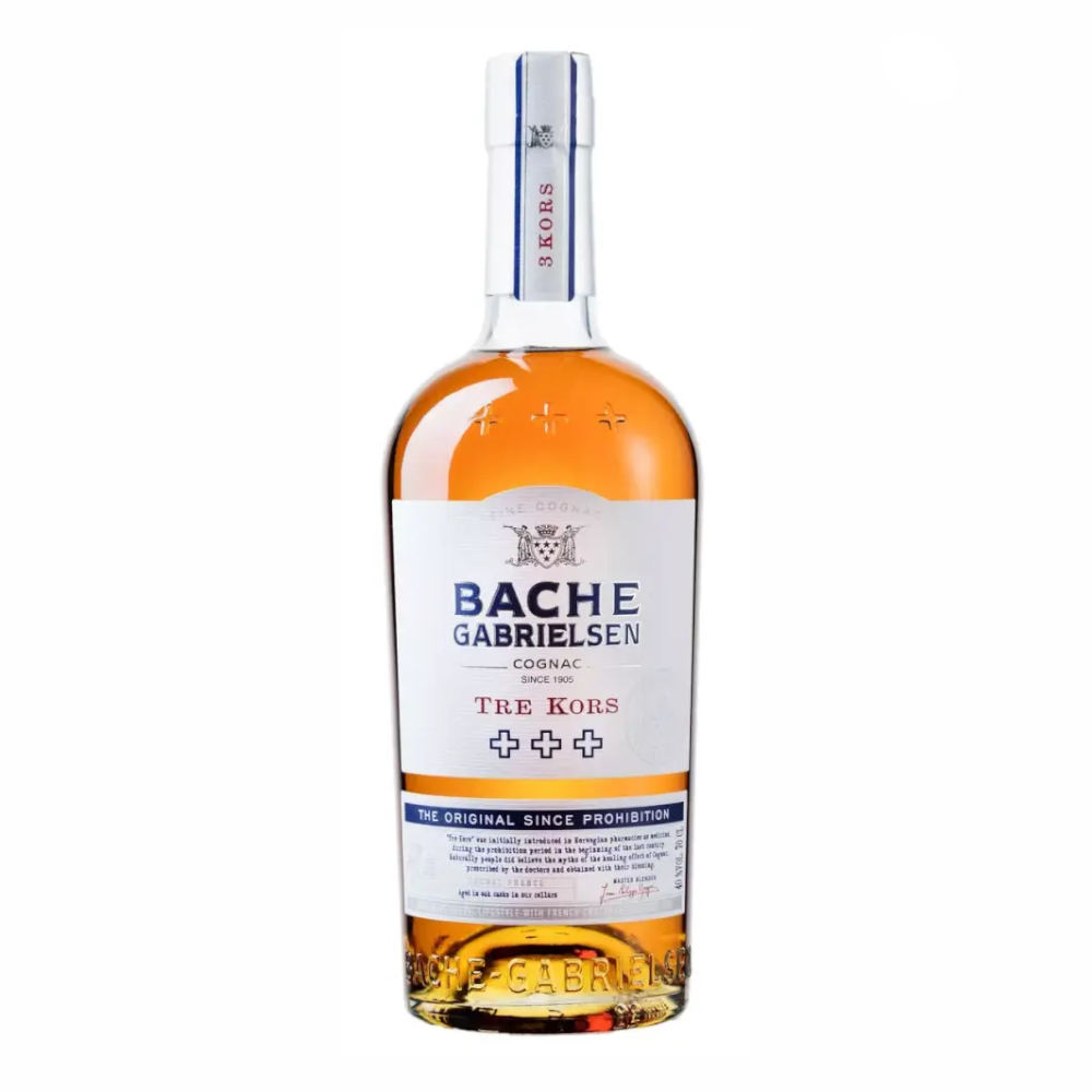 Koniak Bache Tre Kors 40% 700 ml