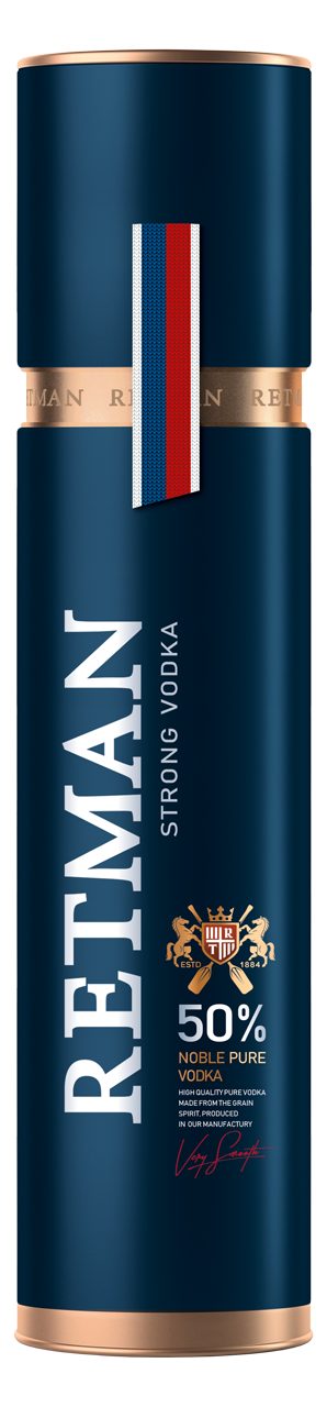 Wódka Retman Strong 50% 700 ml tuba