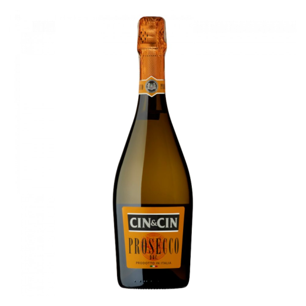 Wino musujące Cin&Cin Prosecco 11% białe wytrawne 750 ml