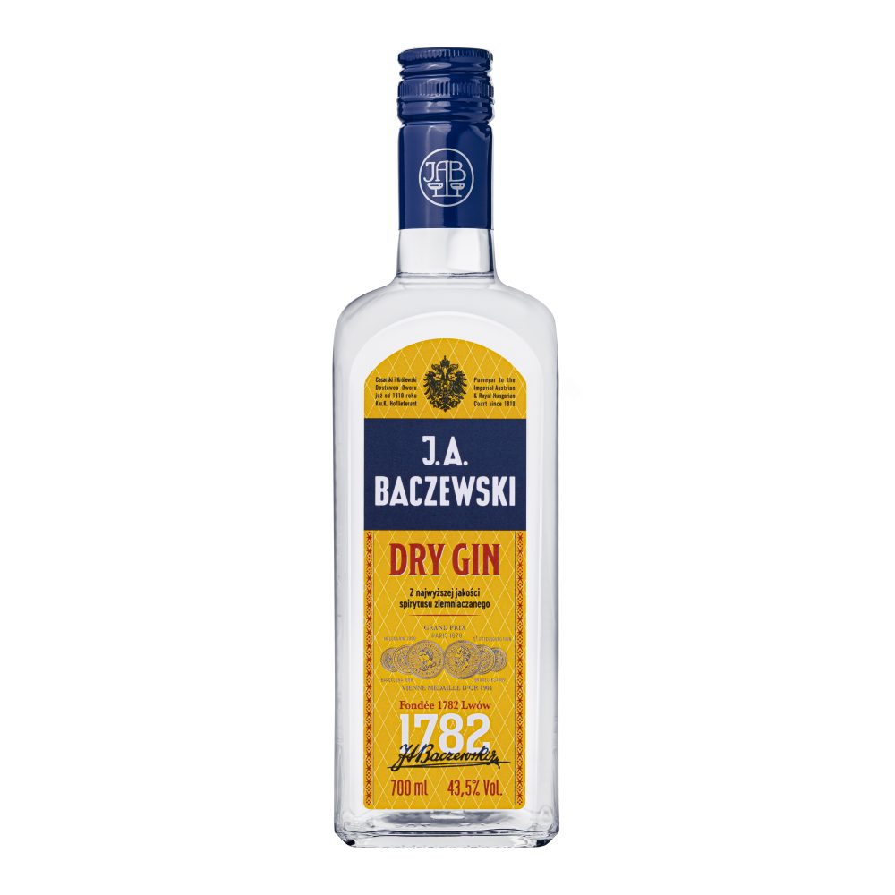 Gin Baczewski Dry 43,5% 500 ml