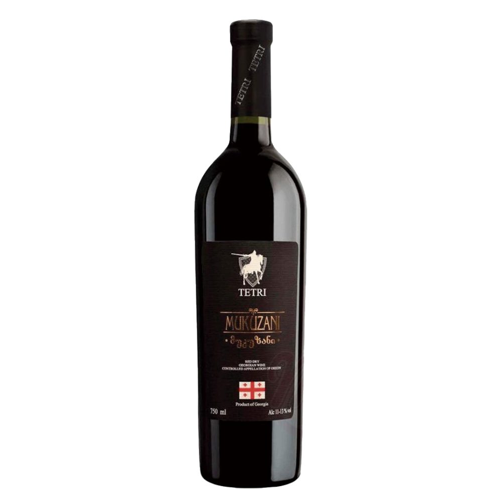 Wino Tetri Mukazani 12,8% czerwone wytrawne 750 ml
