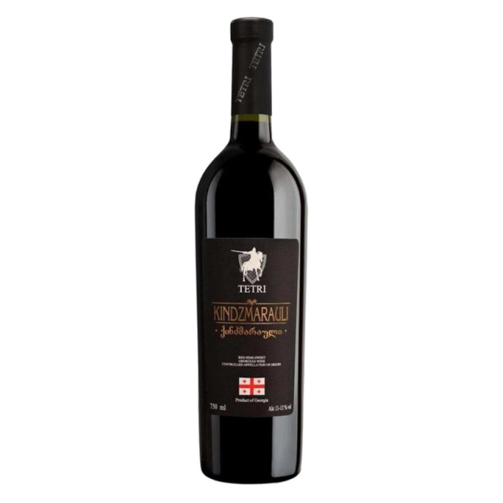 Wino Tetri Kindzmarauli 12% czerwone półsłodkie 750 ml