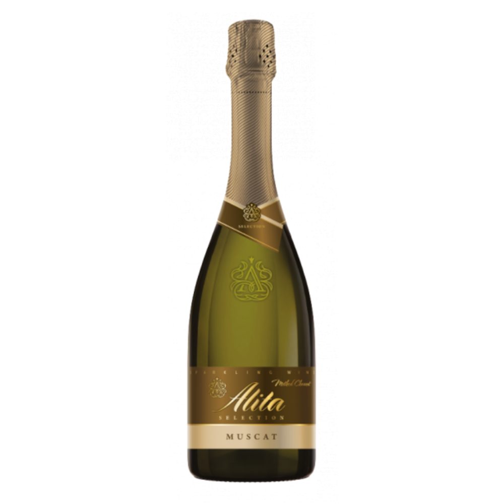 Wino Alita Muscat 11% białe musujące słodkie 750 ml
