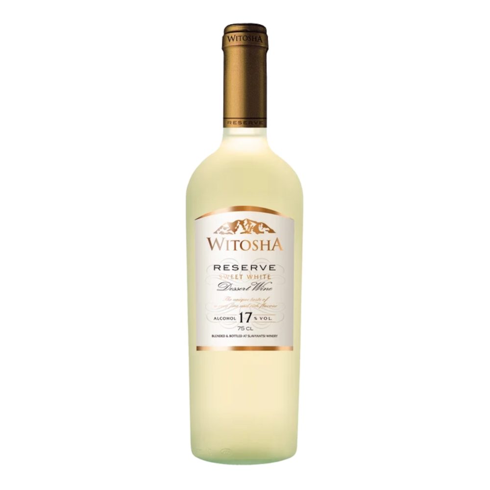 Wino WItosha Reserve 17% białe słodkie 750 ml