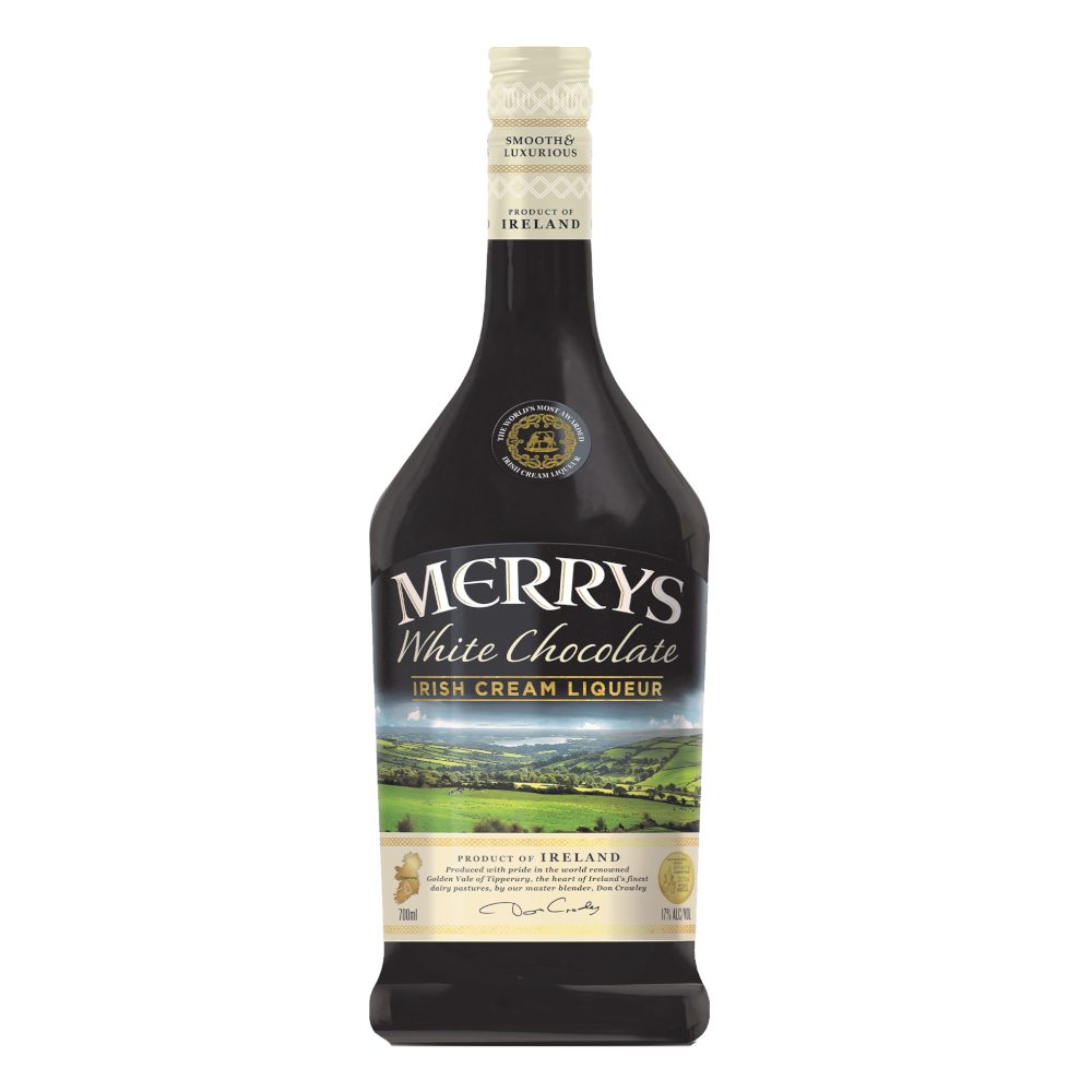Likier Merrys White Chocolate Irish Cream Liqueur 17% 700 ml