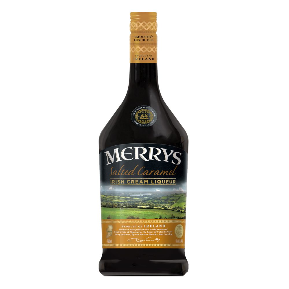 Likier Merrys Salted Caramel Irish Cream Liqueur 17% 700 ml