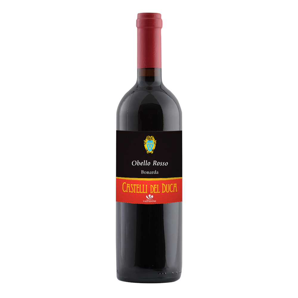 Wino Castelli del Duca 'Obello' Bonarda 11% czerwone półsłodkie 750 ml
