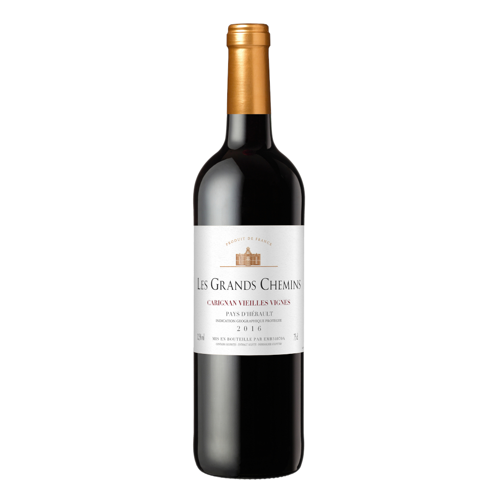Wino Les Grands Chemins Carignan Vieilles Vignes 12,5% czerwone półwytrawne 750 ml