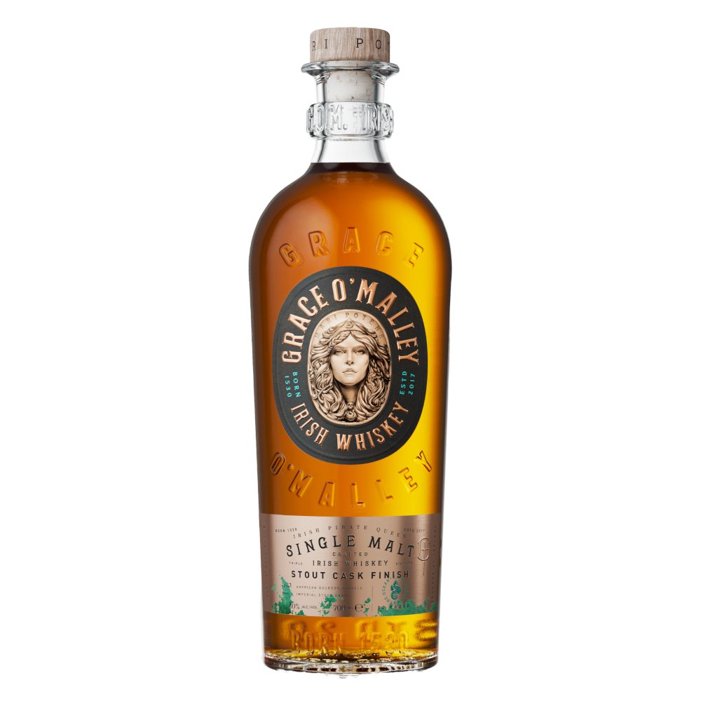 Whisky Grace O'Malley SingleMalt Stout 40% 700 ml