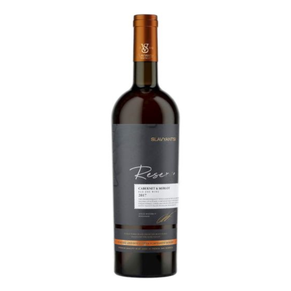 Wino Slavyantsi Reserva Cabernet 14% czerwone wytrawne 750 ml
