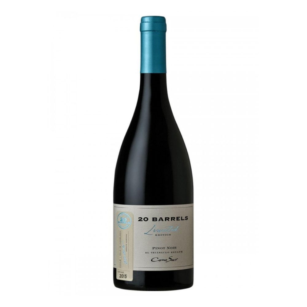 Wino 20 Barrels Pinot Noir Cono Sur Chile 14% czerwone wytrawne 750 ml