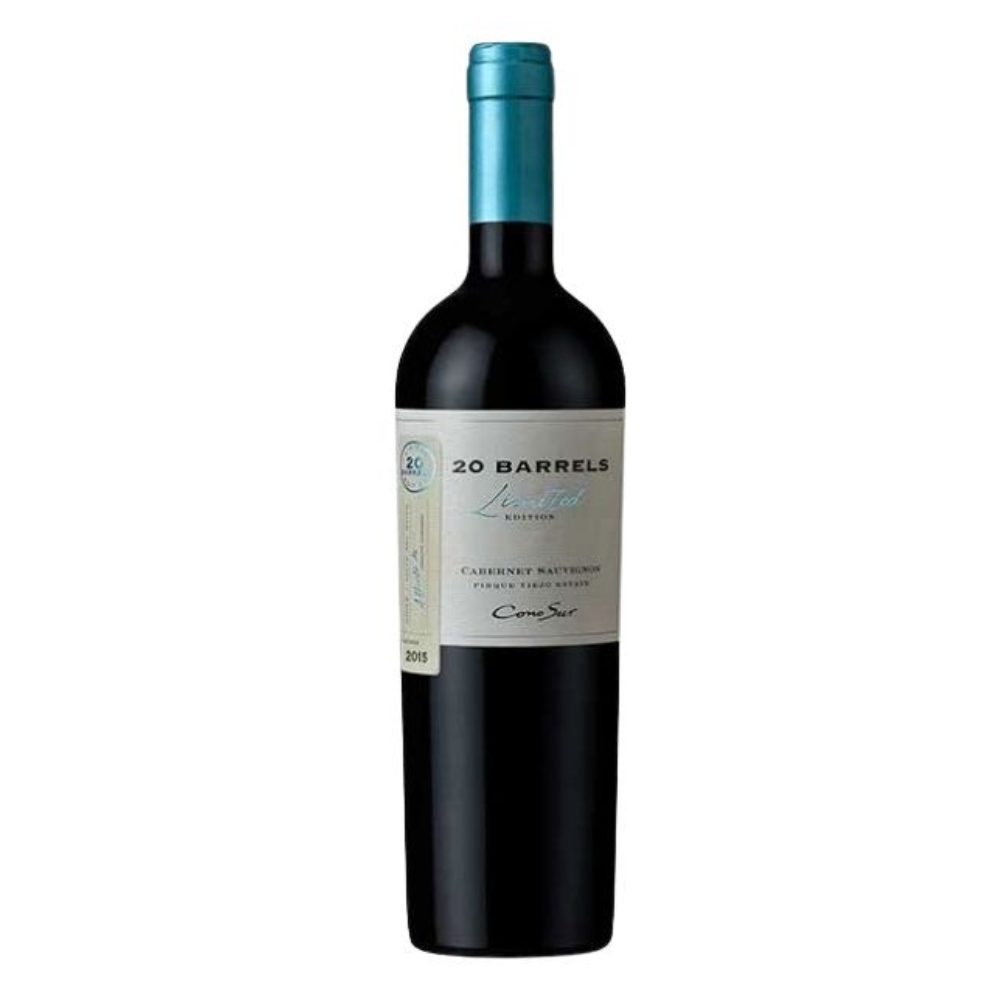 Wino 20 Barrels Cabernet Sauvignon Cono Sur Chile 14,5% czerwone wytrawne 750 ml