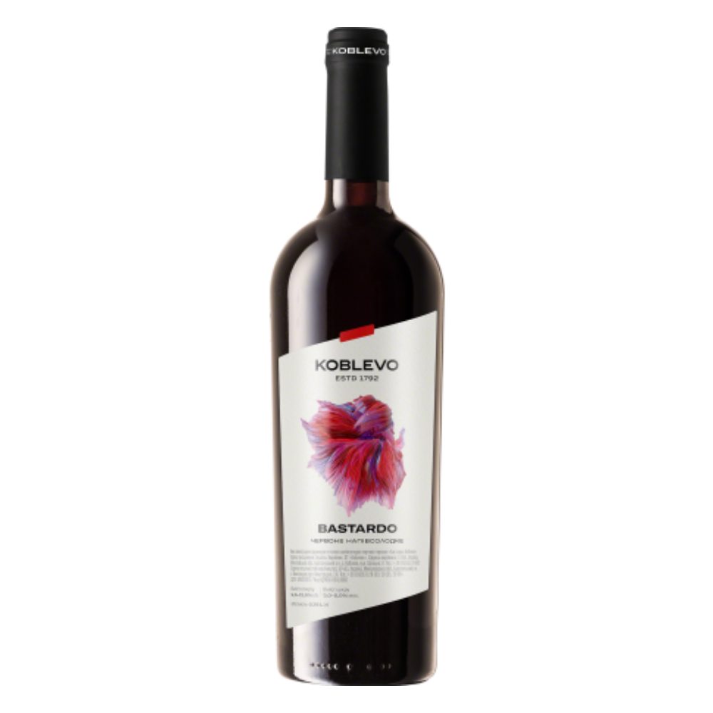 Wino Stołowe Koblevo Bastardo 11% czerwone półsłodkie 750 ml