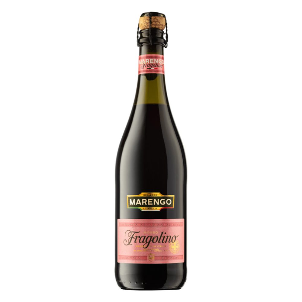 Wino musujące Marengo Fragolino Rosso 7,5% czerwone słodkie 750 ml