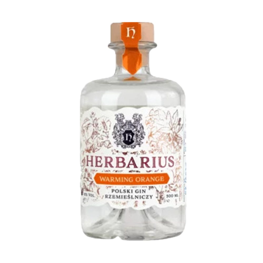 Gin HERBARIUS Warming Orange 45% 500 ml
