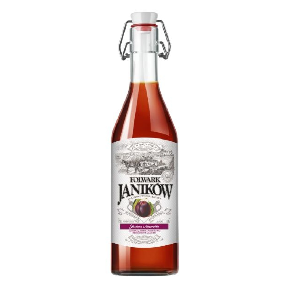 Wódka Folwark śliwka z amaretto 30% 500 ml