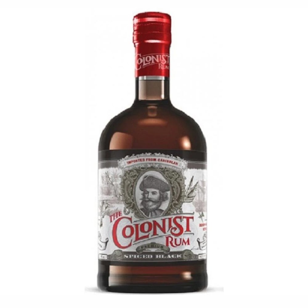 Rum The Colonist Spiced Black 40% 700 ml