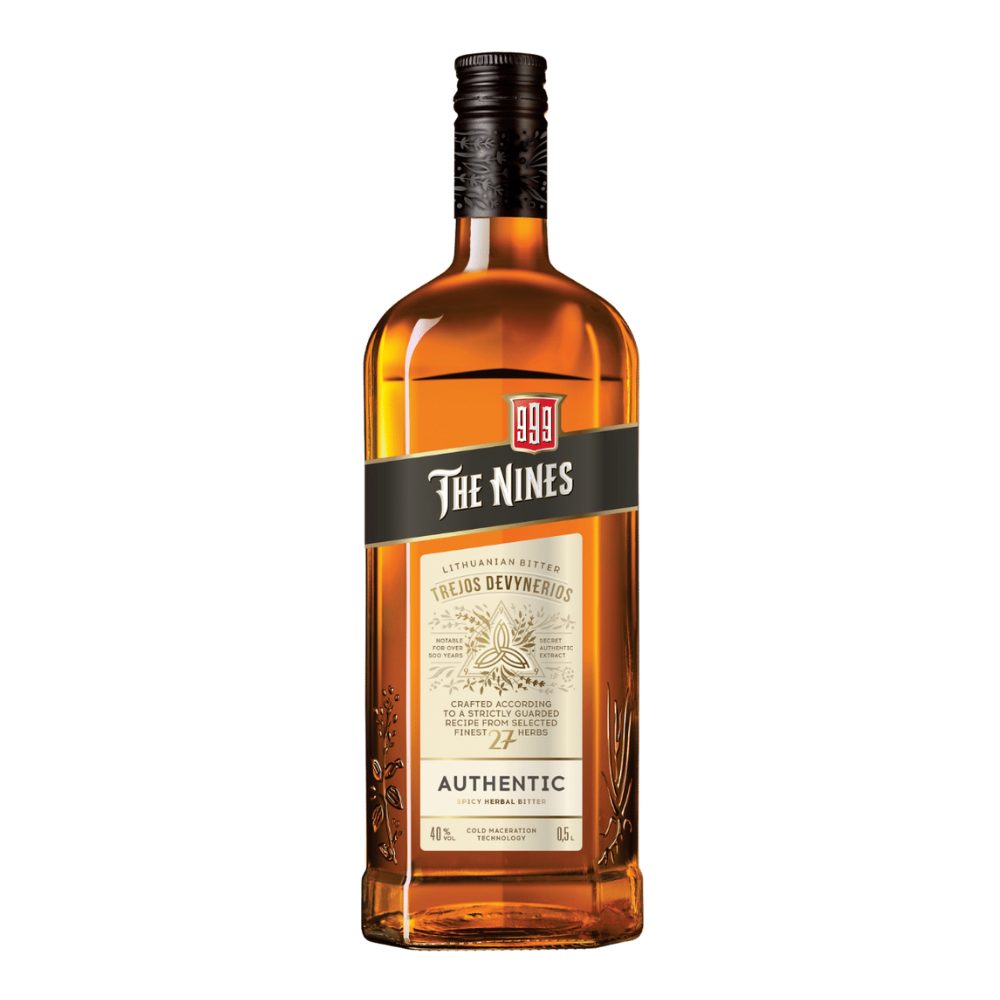 Likier The Nines Authentic Spicy Herbal Bitter 40% 500 ml