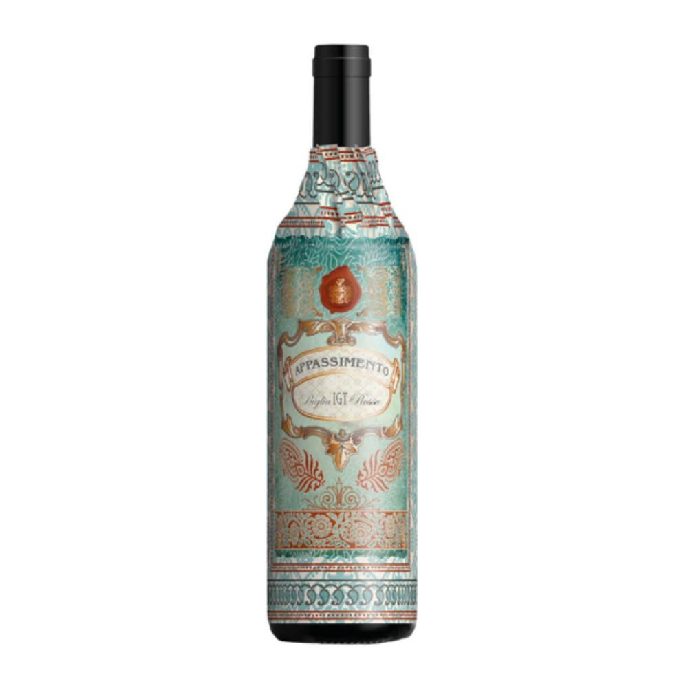 Wino Botter Appasimento Rosso  14% czerwone półsłodkie 750 ml