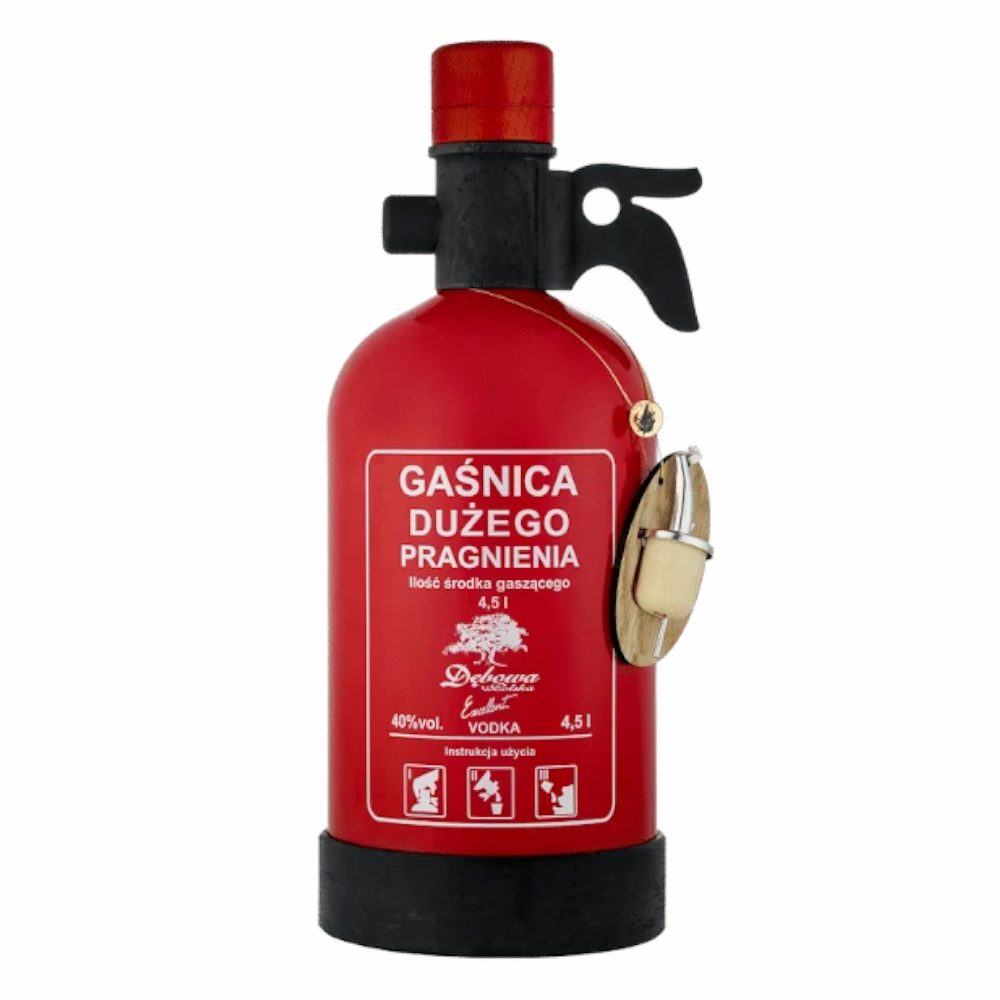 Wódka Dębowa Polska Gaśnica 40% 4500 ml