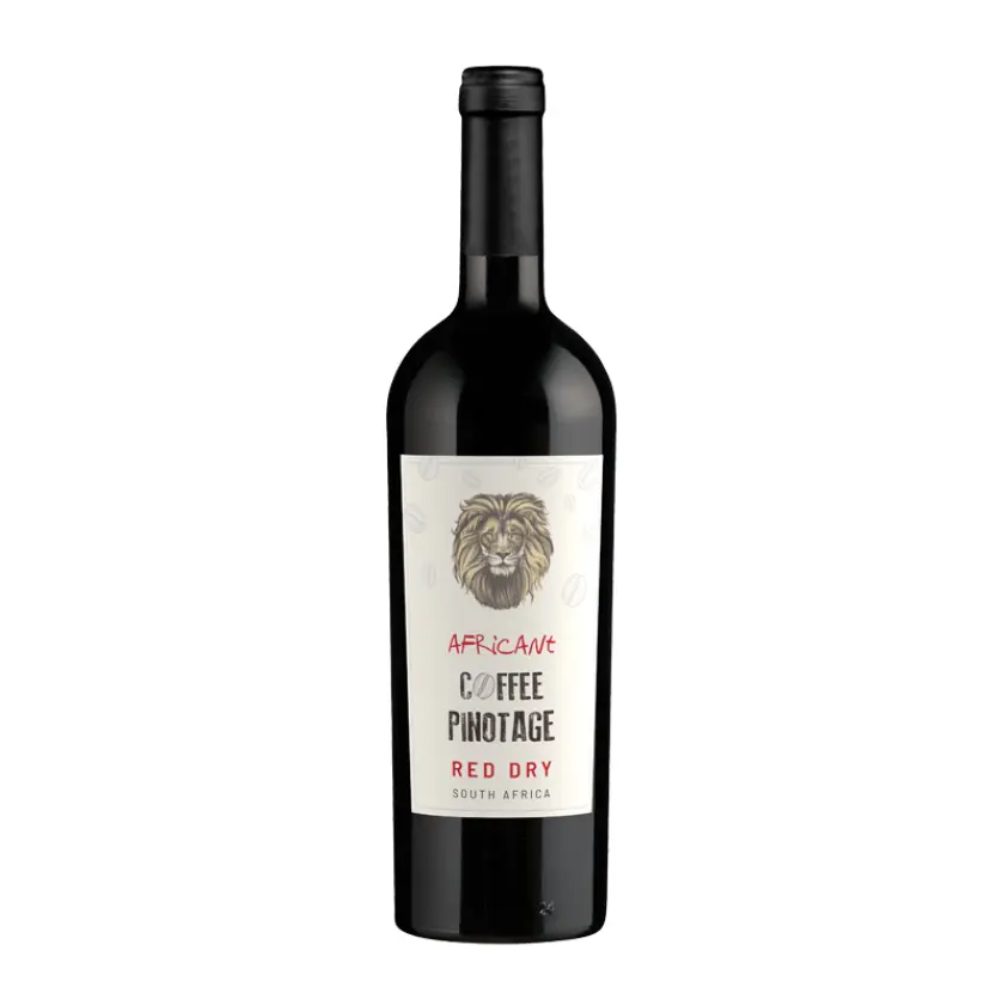 Wino Africant Coffee Pinotage 13% czerwone  wytrwane 750 ml