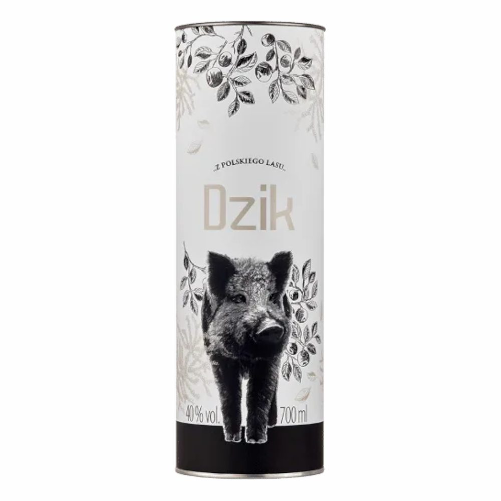 Wódka Dębowa Black Dzik 40% 700 ml tuba