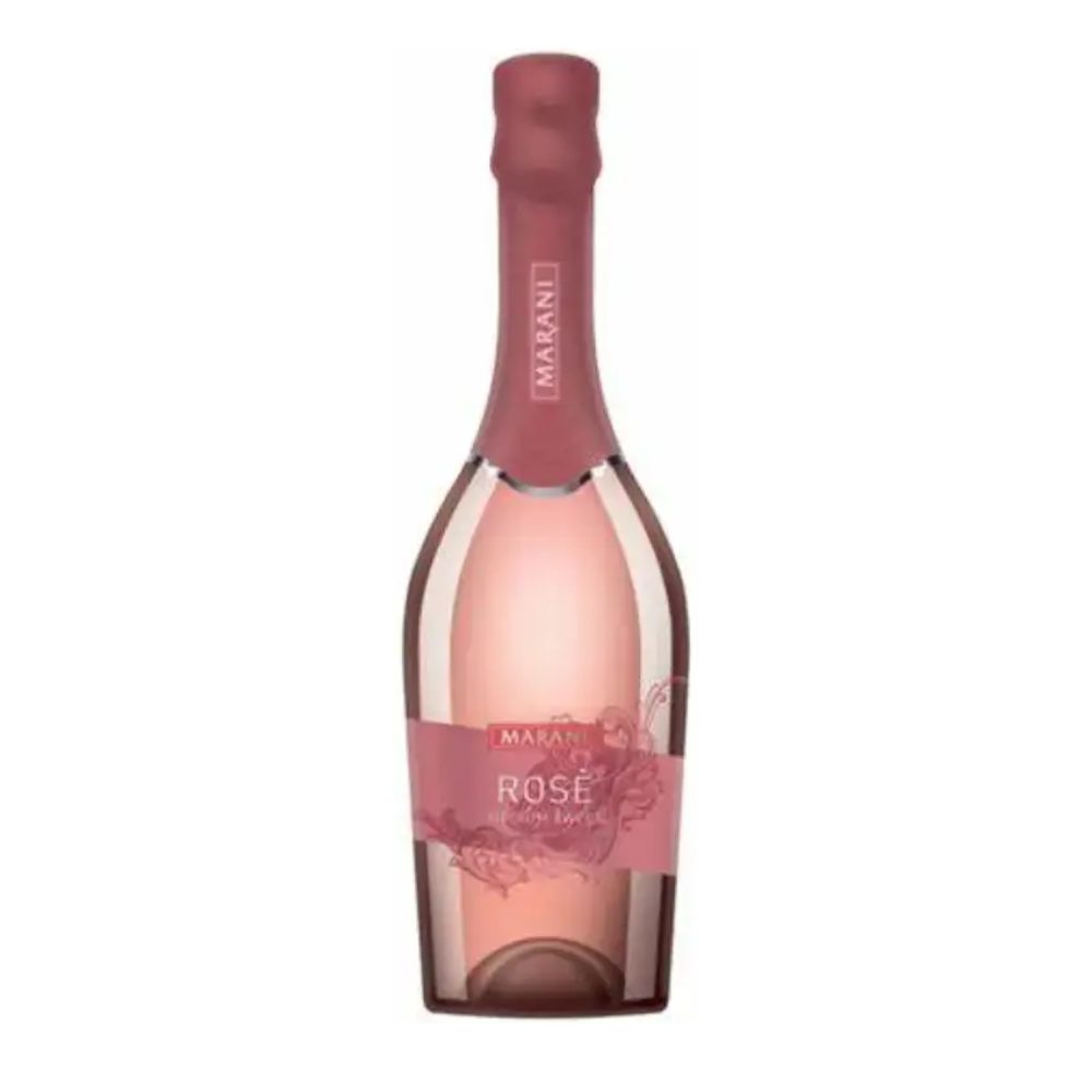 Wino Musujące Marani różowe półsłodkie 750 ml