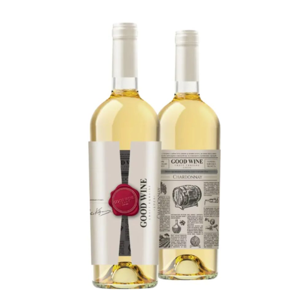 Wino Good Wine Chardonnay białe wytrawne 750 ml