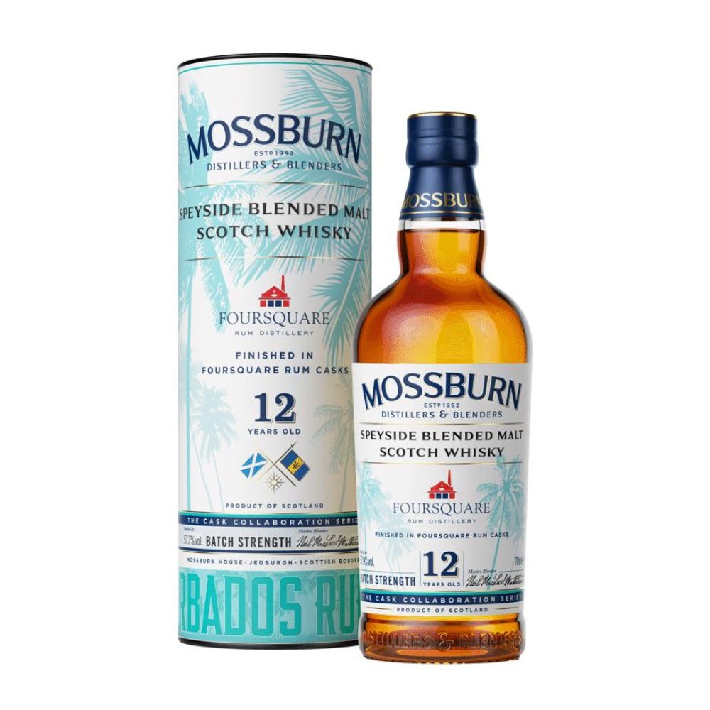 Whisky Mossburn 12YO Foursquare Rum Finish 57,7% 700 ml