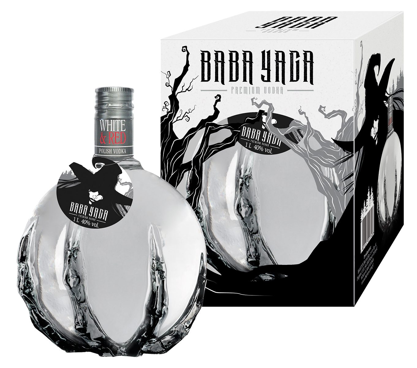 Wódka Baba Yaga Finest Premium 40% 1000 ml