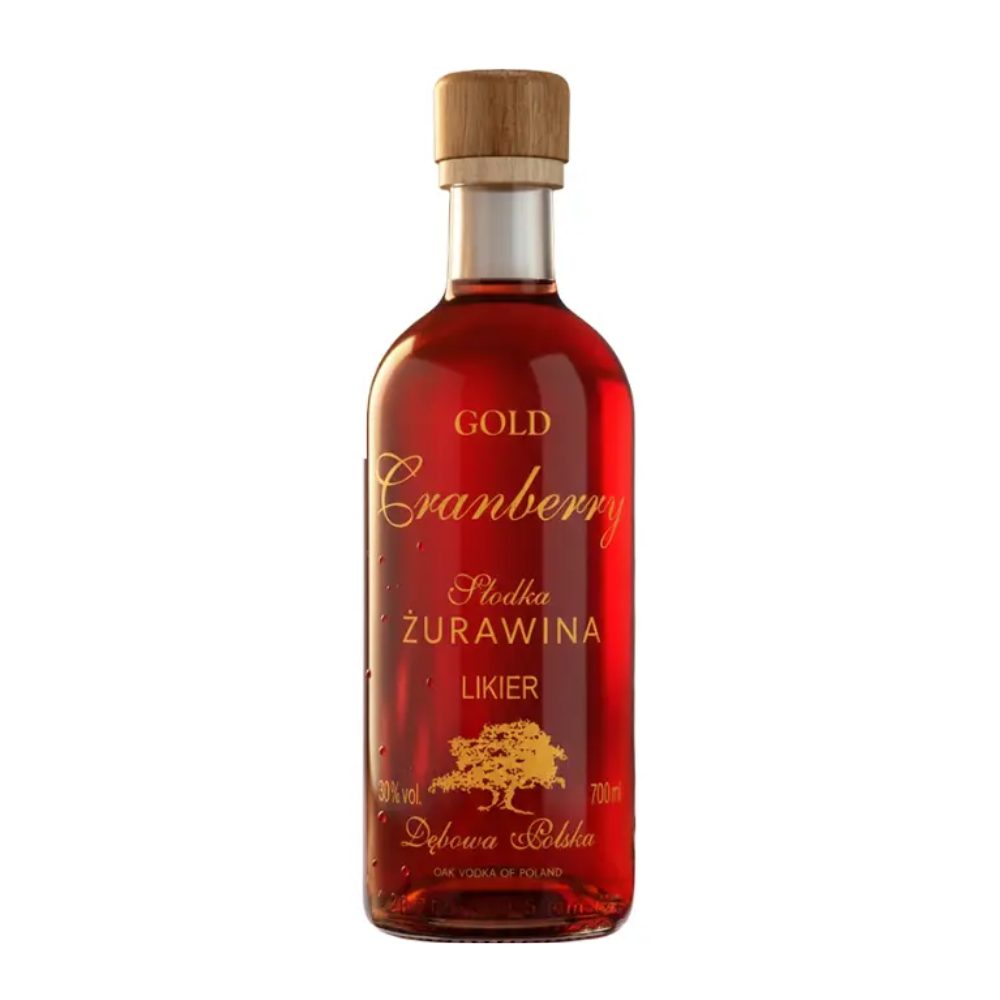 Likier Dębowa Słodka Żurawina 30% 700 ml